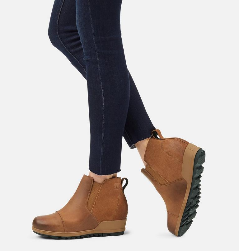 Women's Evie Pull-On Suede Bootie, Color: Velvet Tan, image 7