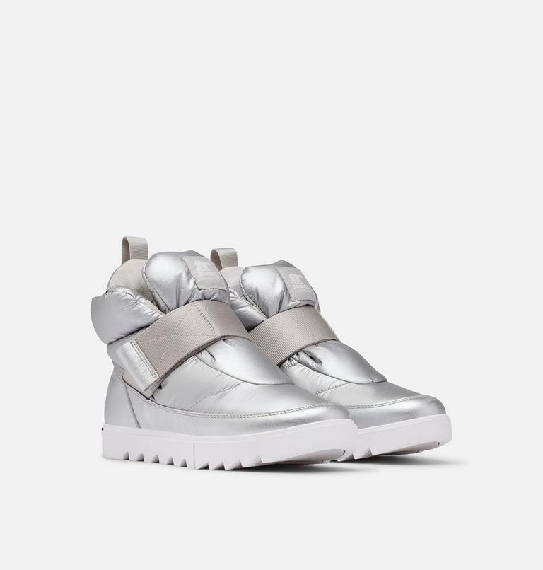Women's Joan Of Arctic Next Lite Strap Puffy Boot, Color: Pure Silver, image 2