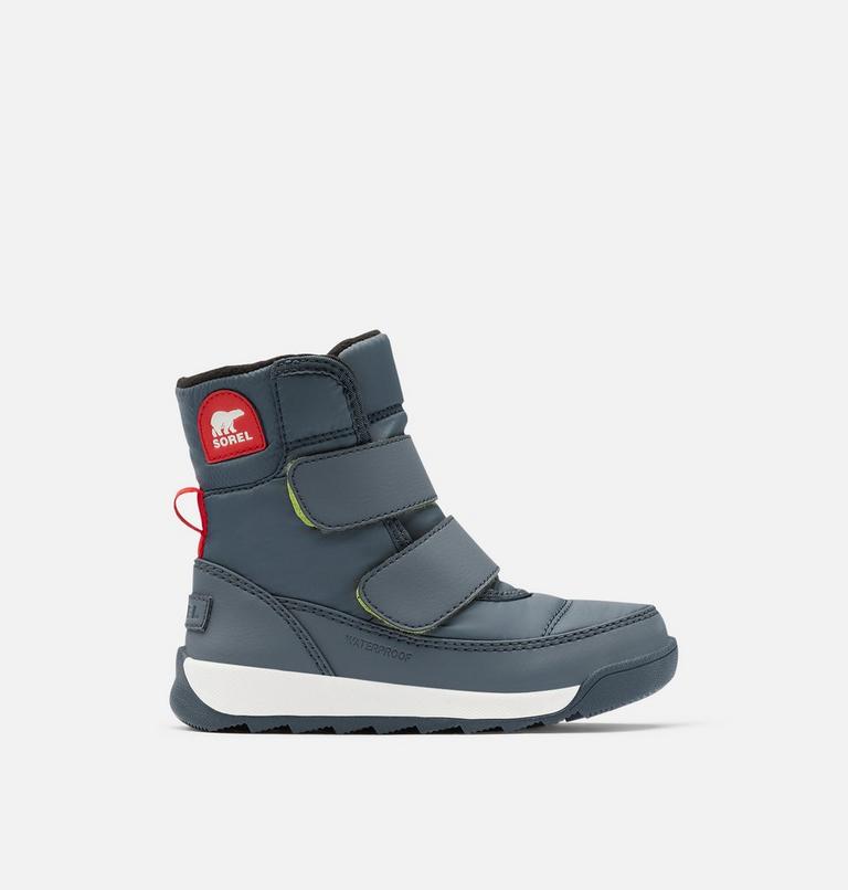 Kids' Whitney II Strap Winter Boot, Color: Uniform Blue, Cherrybomb, image 1