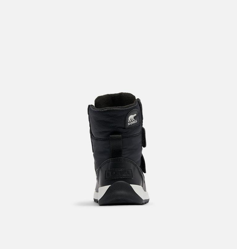 Toddler Whitney II Strap Boot, Color: Black, Sea Salt, image 3
