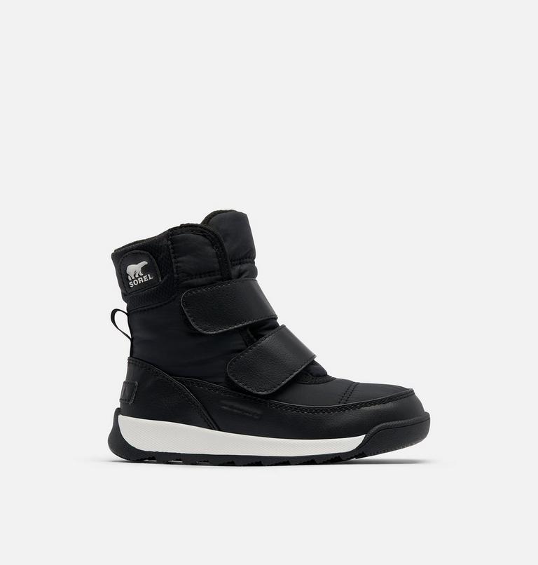 Toddler Whitney II Strap Boot, Color: Black, Sea Salt, image 1