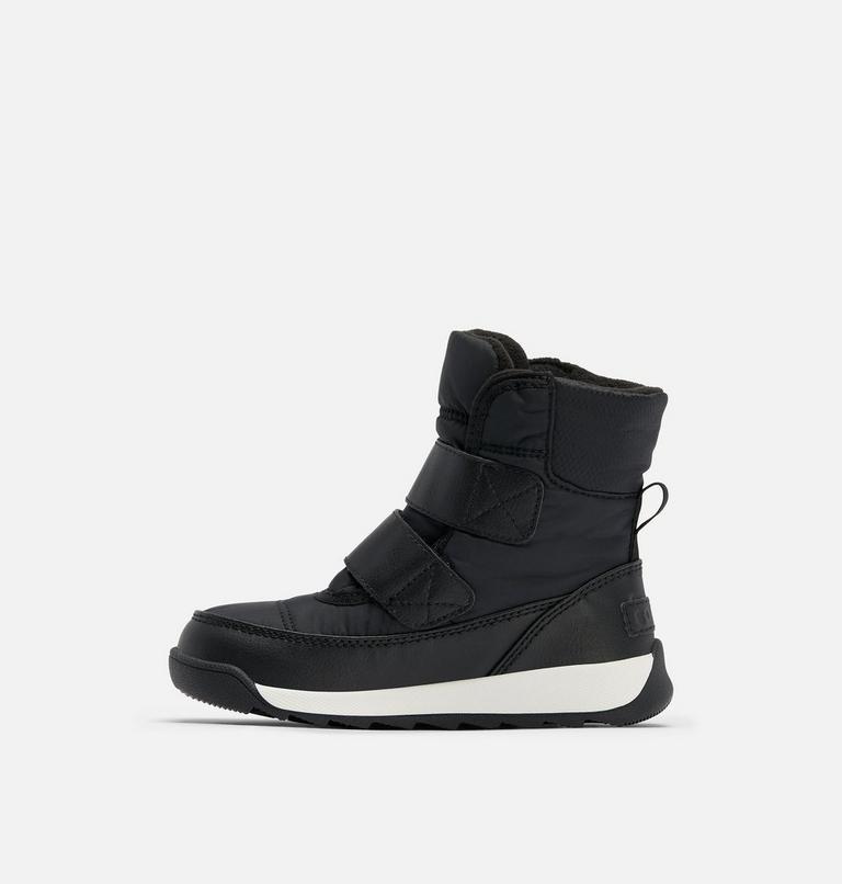Toddler Whitney II Strap Boot, Color: Black, Sea Salt, image 4