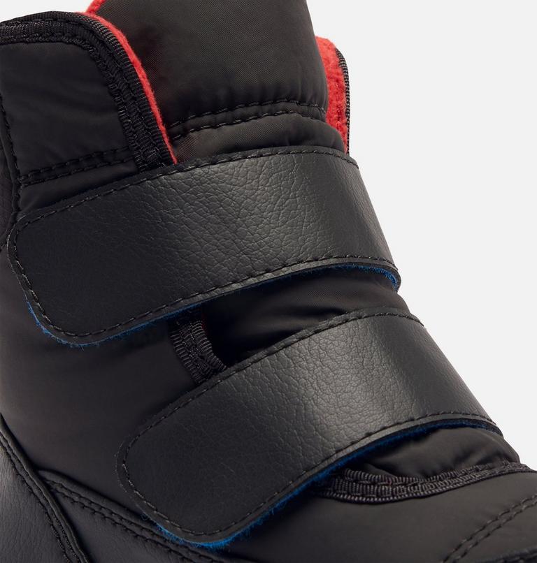 Toddlers' Whitney II Strap Winter Boot, Color: Jet, Poppy red, image 7