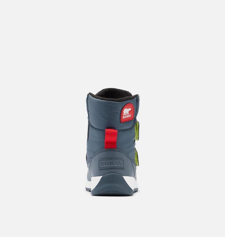 Toddlers' Whitney II Strap Winter Boot, Color: Uniform Blue, Cherrybomb, image 3