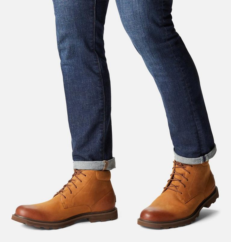 MADSON II Chukka Men's Waterproof Boot, Color: Cashew, Tobacco, image 7
