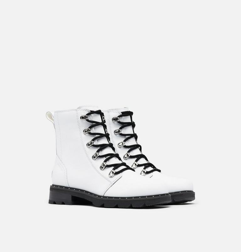 Women's Lennox Lace Waterproof Boot, Color: White, image 2