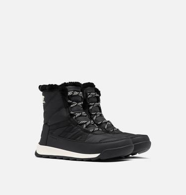 Women's Whitney II Short Lace Winter Boot, Color: Black, image 2