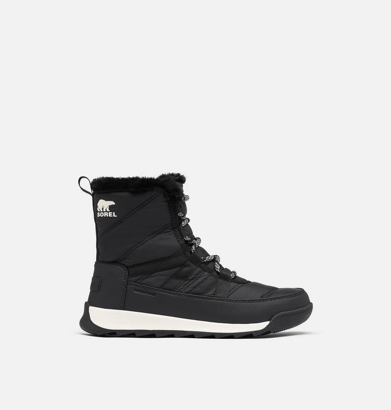 Women's Whitney II Short Lace Winter Boot, Color: Black, image 1