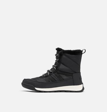Women's Whitney II Short Lace Winter Boot, Color: Black, image 4