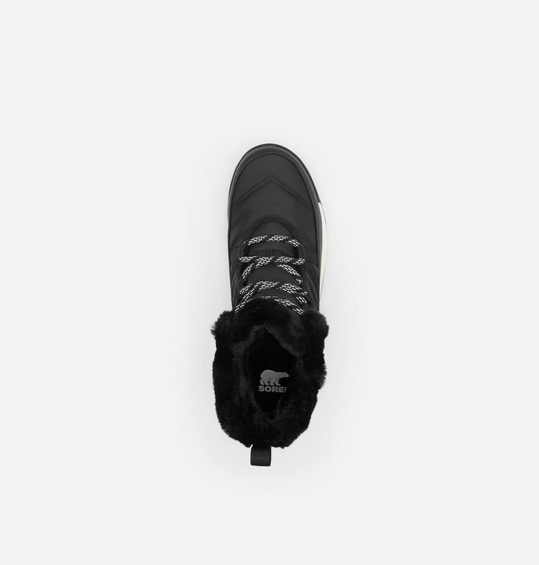 Women's Whitney II Short Lace Winter Boot, Color: Black, image 5