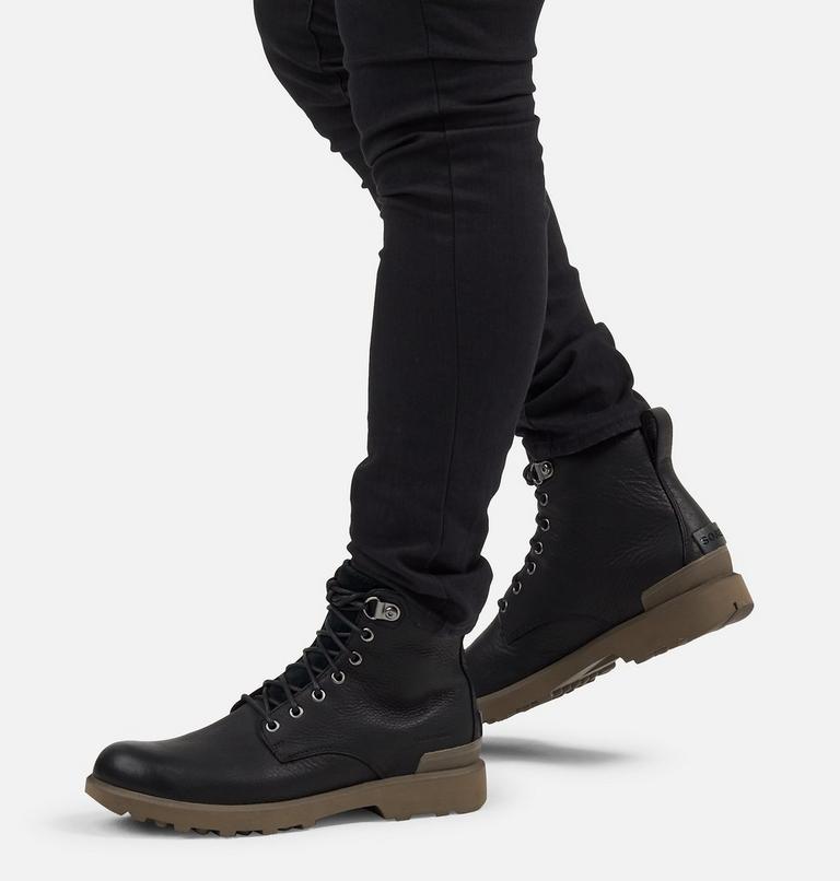 Men's Caribou Six Waterproof Boot, Color: Black, image 7