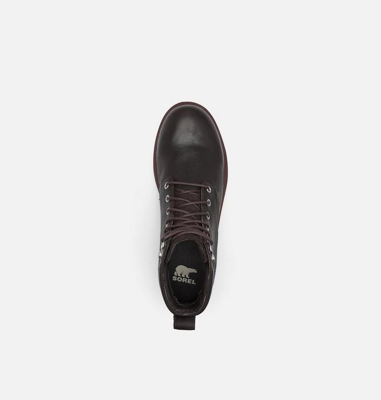 Men's Caribou Six Waterproof Boot, Color: Blackened Brown, image 5
