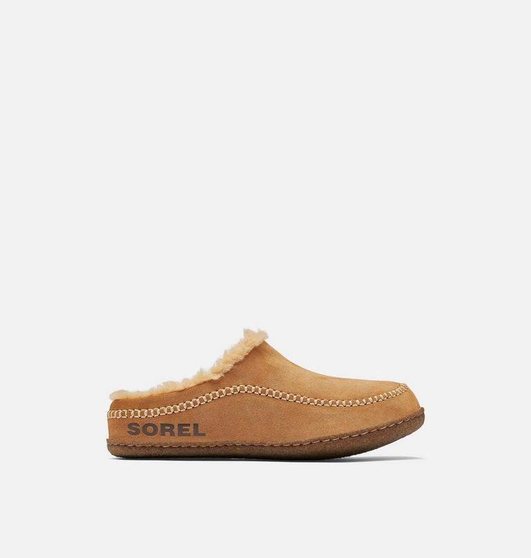 Men's Lanner Ridge Slipper, Color: Camel Brown, image 1