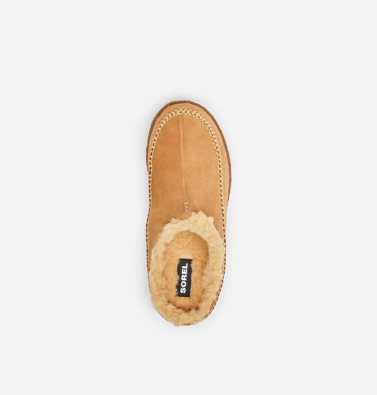 Men's Lanner Ridge Slipper, Color: Camel Brown, image 5