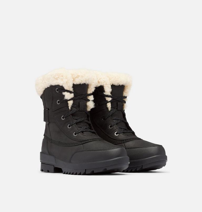 Women's Torino II Parc Shearling Waterproof Winter Boot, Color: Black, image 2