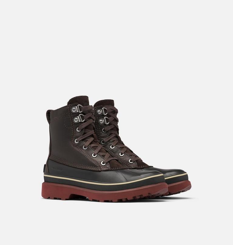 Men's Caribou Storm Boot, Color: Blackened Brown, image 2