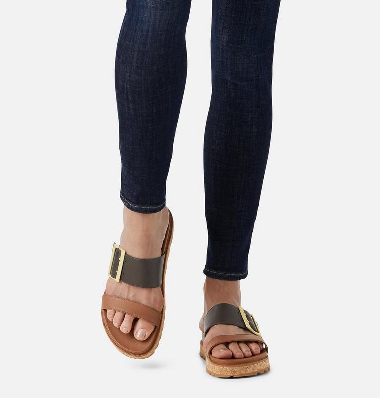 Women's Roaming Slide, Color: Velvet Tan, image 7