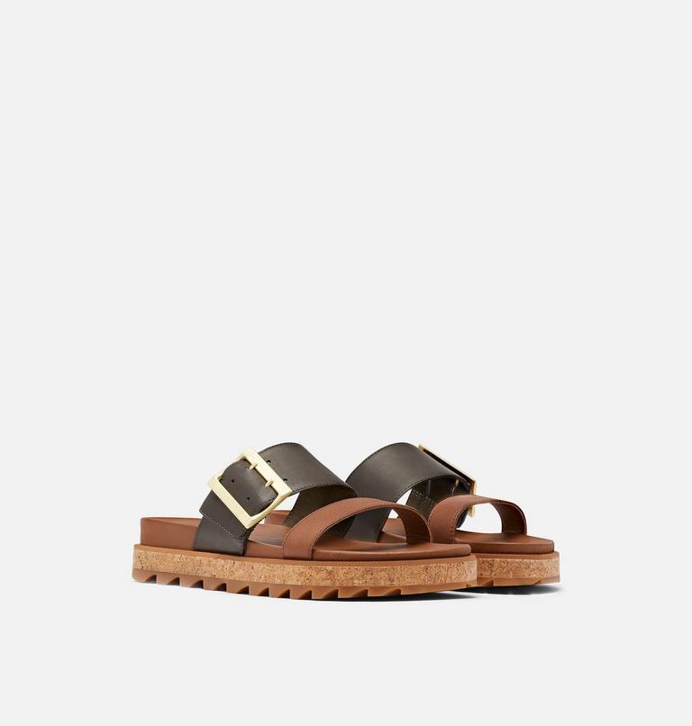 Women's Roaming Slide, Color: Velvet Tan, image 2