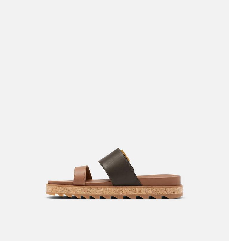 Women's Roaming Slide, Color: Velvet Tan, image 4
