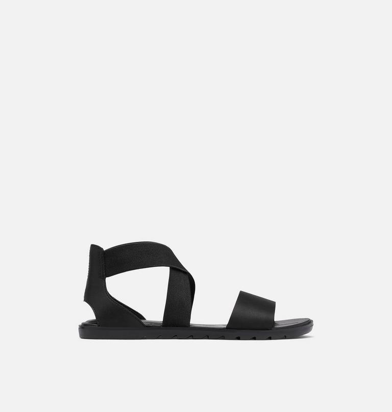 Women's Ella II Flat Sandal, Color: Black, image 1