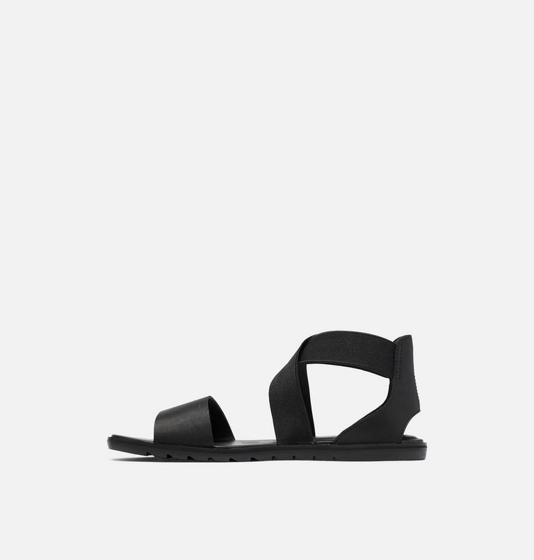 Women's Ella II Flat Sandal, Color: Black, image 4