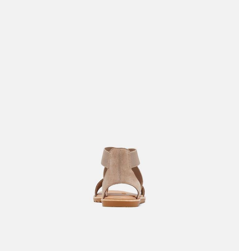 Women's Ella II Flat Sandal, Color: Ash Brown, image 3