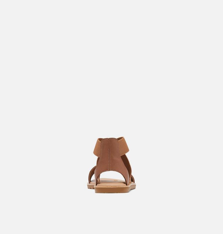Women's Ella II Flat Sandal, Color: Velvet Tan, image 3