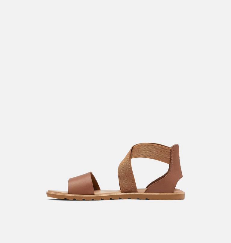 Women's Ella II Flat Sandal, Color: Velvet Tan, image 4