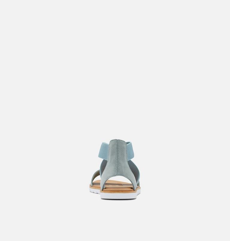 Women's Ella II Flat Sandal, Color: Crushed Blue, Cinder Grey, image 3