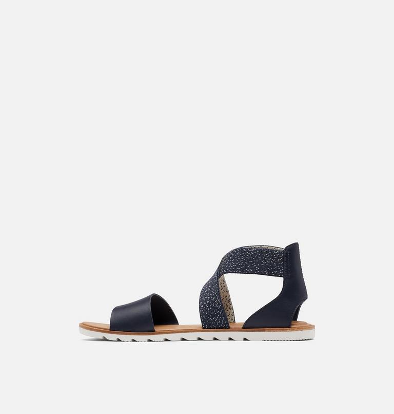 Women's Ella II Flat Sandal, Color: Nocturnal, Sea Salt, image 4