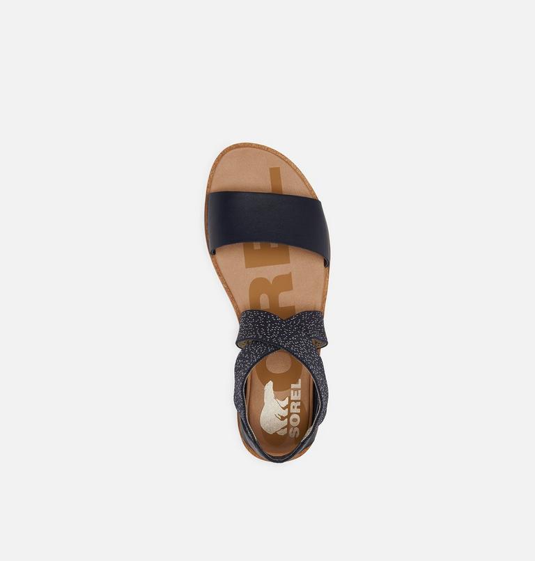 Women's Ella II Flat Sandal, Color: Nocturnal, Sea Salt, image 5