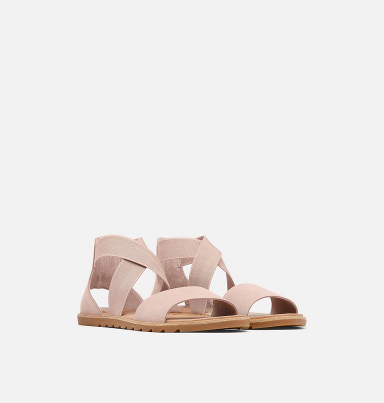 Women's Ella II Flat Sandal, Color: Mauve Vapor, image 2