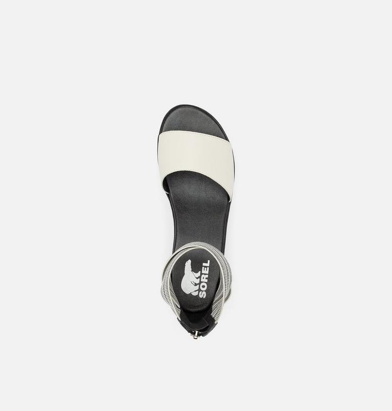 Women's Cameron Platform Ankle Strap Wedge Sandal, Color: Black, Gore, image 5