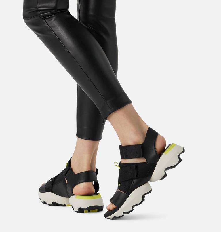 Women's Kinetic Impact Sporty Sandal, Color: Black, image 7
