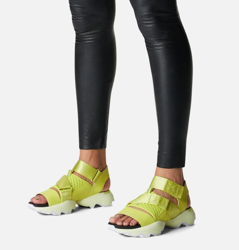 Women's Kinetic Impact Sporty Sandal, Color: Bolt, White, image 8