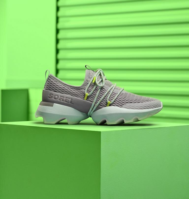 Women's Kinetic Impact Lace Sneaker, Color: Dove, Sea Salt, image 12