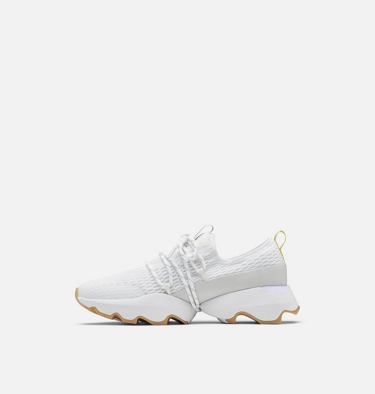 Women's Kinetic Impact Lace Sneaker, Color: White, Gum 16, image 4