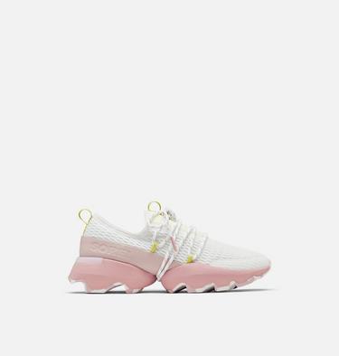 Women's Kinetic Impact Lace Sneaker, Color: White, Eraser Pink, image 1