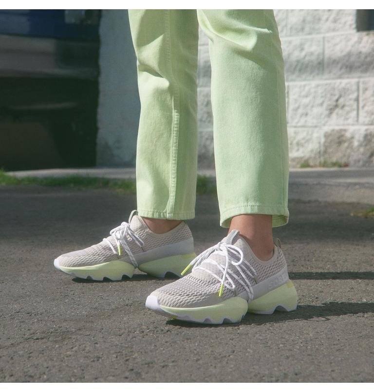 Women's Kinetic Impact Lace Sneaker, Color: Dark Stone, Moonstone, image 9