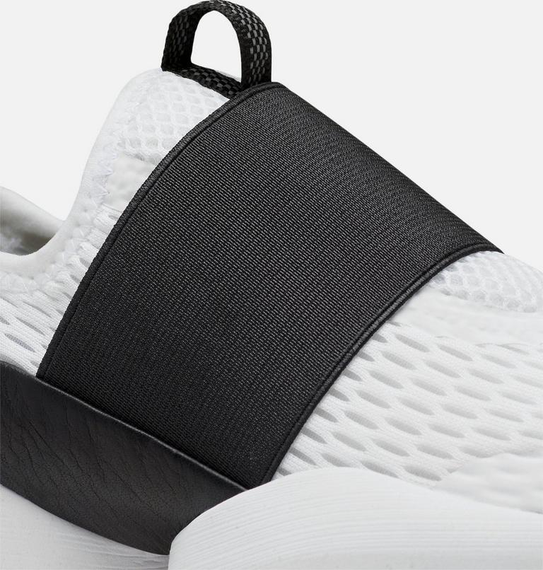 Women's Kinetic Impact Strap Sneaker, Color: White, Bolt, image 7
