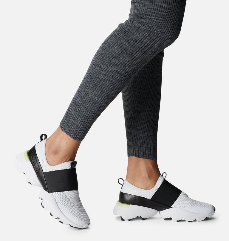 Women's Kinetic Impact Strap Sneaker, Color: White, Bolt, image 8