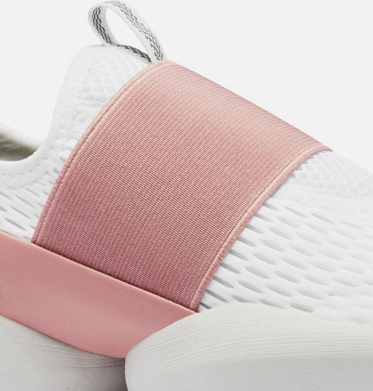 Women's Kinetic Impact Strap Sneaker, Color: White, Moonstone, image 7
