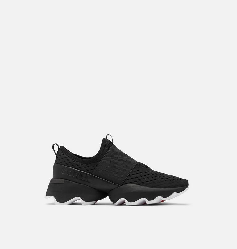 Women's Kinetic Impact Strap Sneaker, Color: Black,Black, image 1