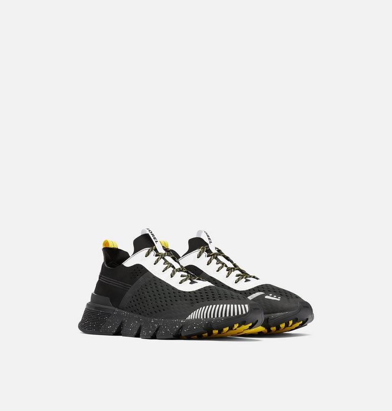 Men's Kinetic Rush Mesh Sneaker, Color: Black, White, image 2