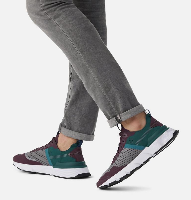 Men's Kinetic Rush Mesh Sneaker, Color: Epic Plum, Quarry, image 7