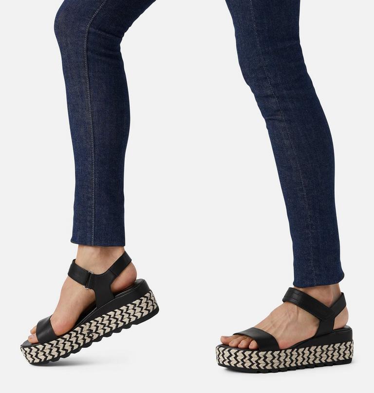 Women's Cameron Flatform Sandal, Color: Black, image 7