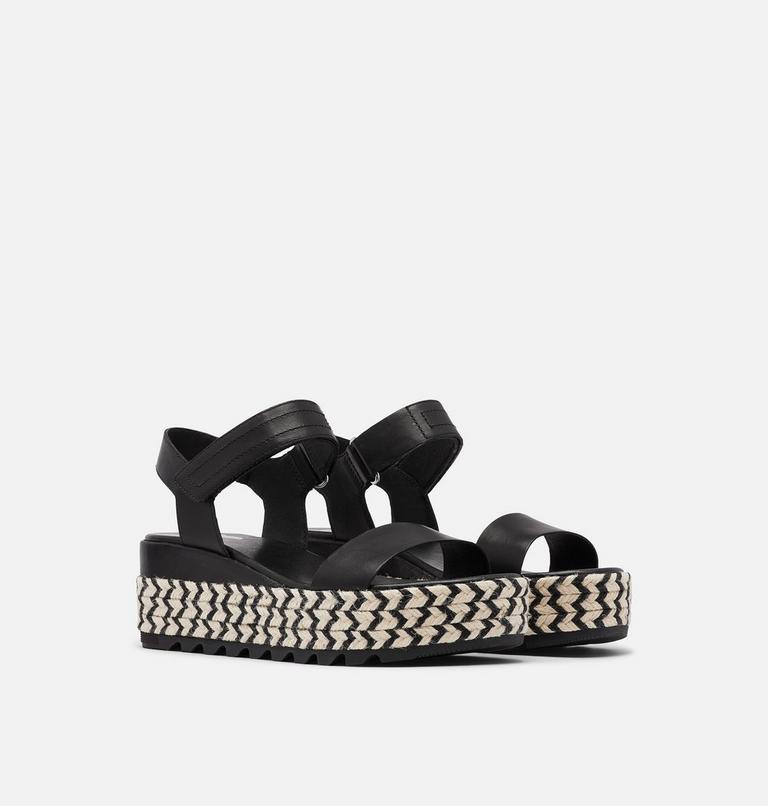 Women's Cameron Flatform Sandal, Color: Black, image 2