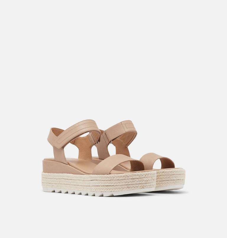 Women's Cameron Flatform Sandal, Color: Honest Beige, image 2