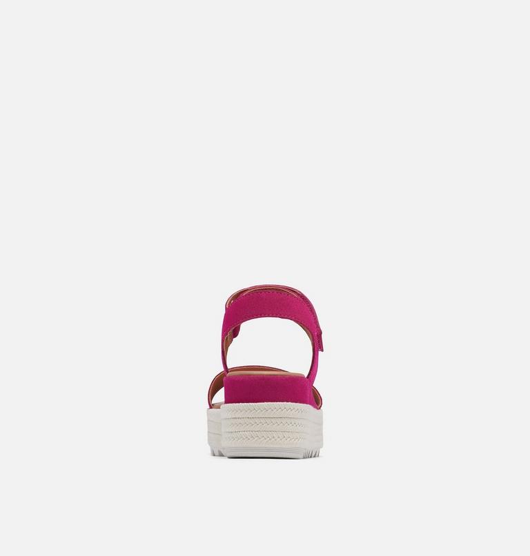 Women's Cameron Flatform Sandal, Color: Fuchsia Fizz, Sea Salt, image 3