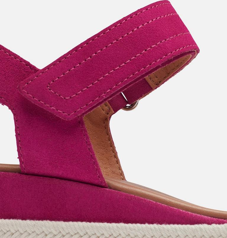 Women's Cameron Flatform Sandal, Color: Fuchsia Fizz, Sea Salt, image 8